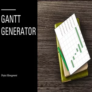 Imagem principal do produto Gantt Chart Generator