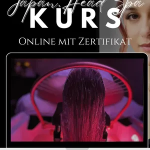 Cover image for Online course Japanese Head Spa - Online Kurs