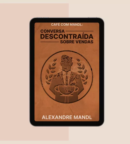 capa do livro digital Conversa Descontraída sobre Vendas, escrito por Alexandre Mandl