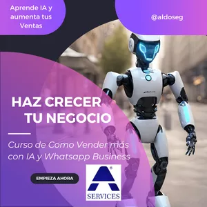 Imagen de portada para Ebook Curso de Como Vender más con IA y Whatsapp Business