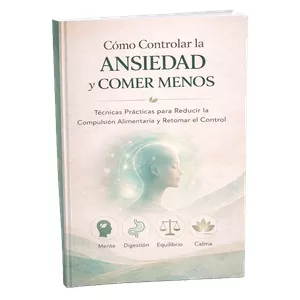 Imagen de portada para Ebook Cómo Controlar la Ansiedad y Comer Menos
