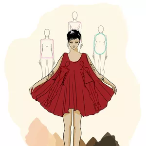 Imagem de capa para o Curso online Projeto Croqui: aprenda, aperfeiçoe e crie croquis de moda no seu estilo 