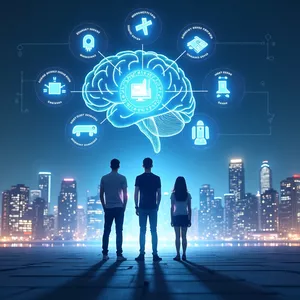 Imagen de portada para Ebook Inteligencia Artificial: La Guía Definitiva para Emprendedores, Estudiantes y Curiosos del Futuro