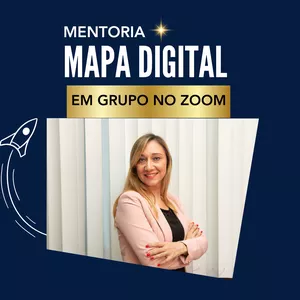 Imagem de Mentoria Mapa Digital 2025 criado por CLÁUDIA MASTRI na hotmart