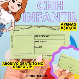 Imagem de capa para o Ebook CNH INFANTIL 