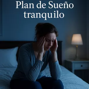 Imagen de portada para Ebook plan de sueño tranquilo