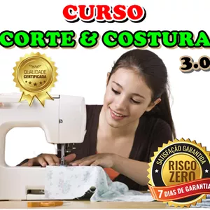 Imagem do curso CORTE E COSTURA 3.0- PASSO Á PASSO