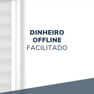 Imagem de capa para o Ebook Dinheiro Offline Facilitado