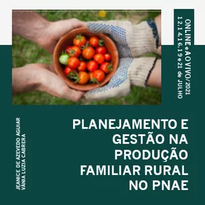 Imagem de capa para o Serviço online Planejamento e Gestão da Produção Familiar Rural no PNAE