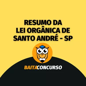 Resumo da Lei Orgânica de Santo André - SP por Baita Concurso