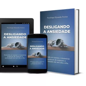 Imagem de capa para o Ebook Desligando a Ansiedade