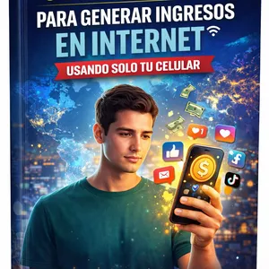 Imagen de portada para Ebook Guia completo para generar ingresos em Internet usando solo tu celular.