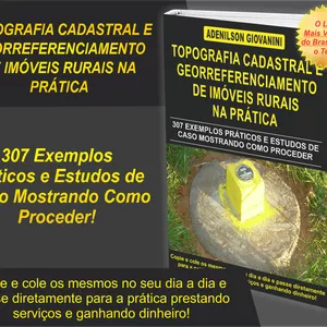 Imagem de Livro Topografia Cadastral e Georreferenciamento de Imóveis Rurais na Prática criado por Adenilson Giovanini na hotmart