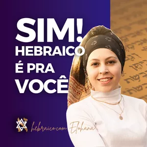 Imagem de capa para o Curso online HEBRAICO É PRA VOCÊ!