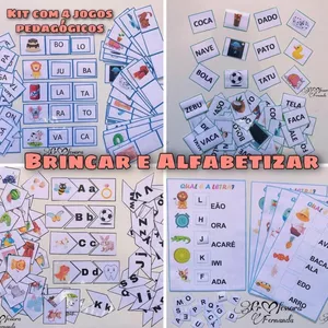 Imagem de capa para o Curso online Kit Brincar e Alfabetizar