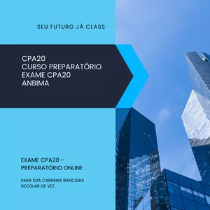 Imagem de capa para o Curso online CURSO PREPARATÓRIO EXAME CPA 20