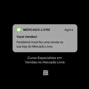 Imagem de capa para o Curso online Curso VOCÊ VENDEU Mercado Livre