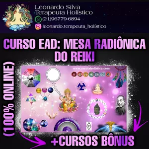 Imagem de capa para o Curso online CURSO EAD: MESA RADIÔNICA DO REIKI