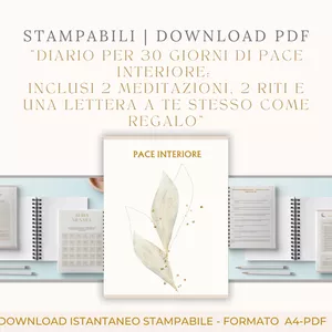 Cover image for Ebook Diario 30 giorni Pace Interiore 