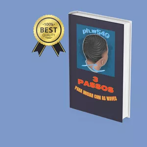 Imagem de capa para o Ebook 3 passos para fazer waves