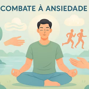 Imagem de capa para o Ebook COMO COMBATER A ANSIEDADE SEM REMÉDIOS