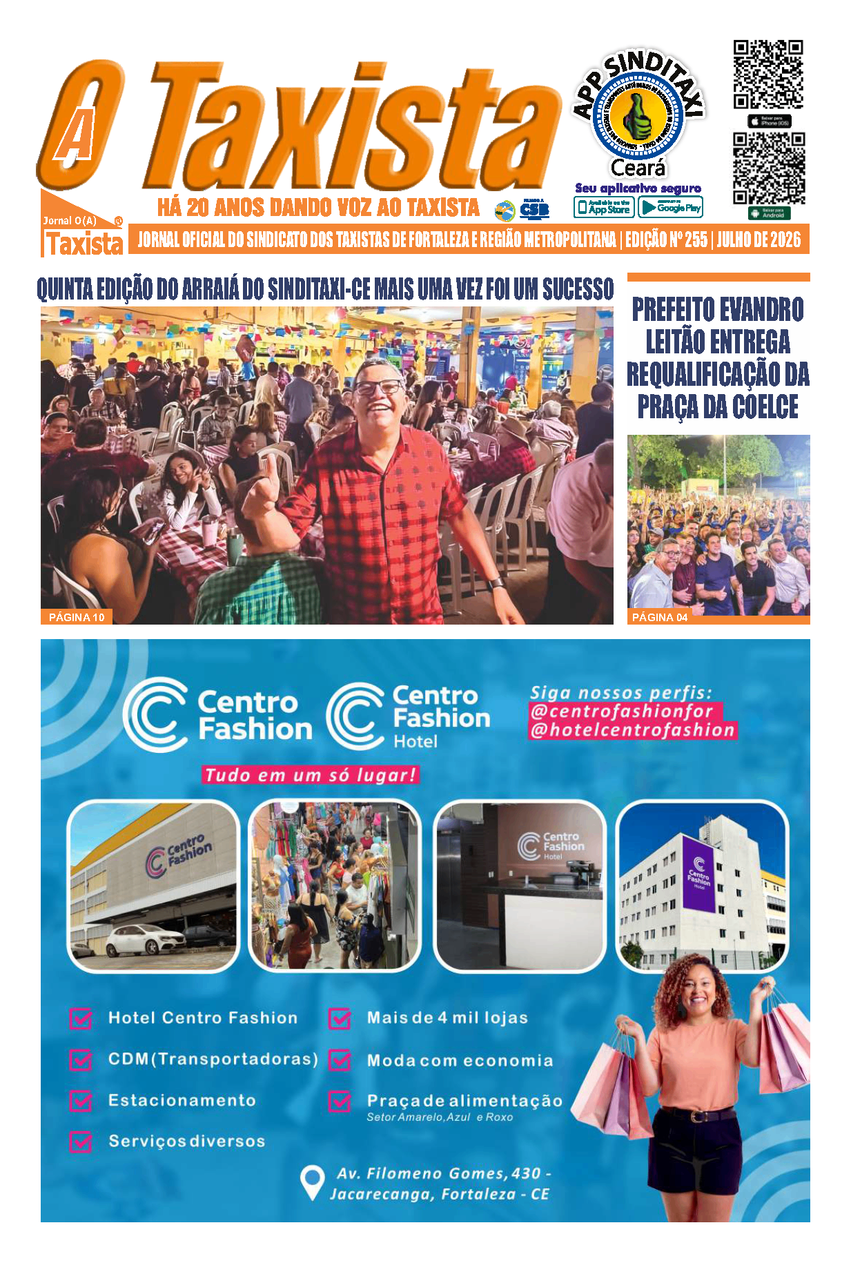 SINDITAXI CEARÁ - JORNAL O TAXISTA