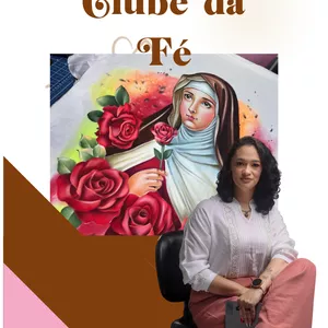Imagem do curso Clube da Fé - o Clube de Pintura em Tecido