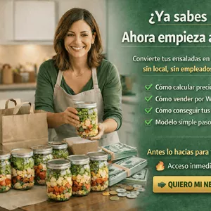 Imagen de portada para Ebook Convierte Tus Ensaladas en un Negocio Rentable Desde Casa