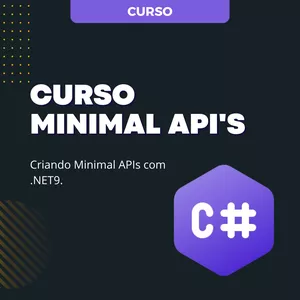 Imagem de capa para o Curso online Minimal APIs com .NET9