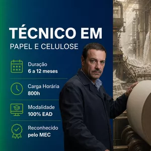 Imagem do curso Curso Técnico em Papel e Celulose