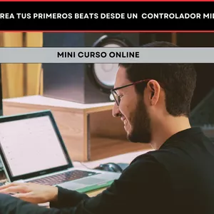 Imagen de portada para Curso online Crea tus primeros Beats desde un controlador midi