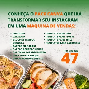 Imagem de capa para o Ebook Pack Canva - INFO FIT