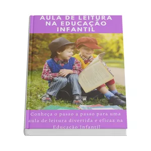 Imagem de capa para o Ebook Aulas de Leitura para Educação Infantil