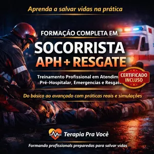 Imagem do curso FORMAÇÃO COMPLETA EM SOCORRISTA APH + RESGATE