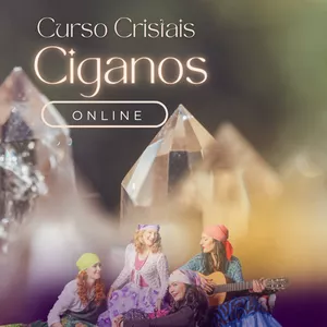 Imagem de capa para o Curso online Cristais Ciganos 