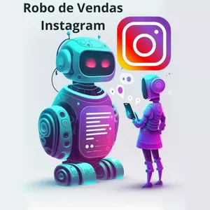 Imagem de capa para o Curso online Robô Instagram - Faça sua Venda AGORA