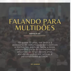Imagem de capa para o Ebook FALANDO PARA MULTIDÕES