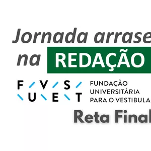 Imagem de capa para o Curso online Jornada Arrase na Redação: Fuvest Reta Final