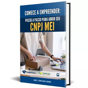 Imagem de capa para o Ebook COMECE A EMPREENDER; Passo a passo para abrir seu CNPJ MEI