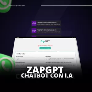 Imagen de portada para Curso online ZapGPT - Agentes de I.A en WhatsApp