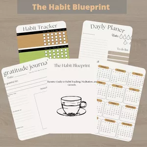 Cover image for Ebook The Habit Blueprint