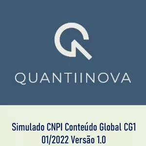 Imagem de capa para o Ebook Simulado CNPI CG1 Conteúdo Global 60 1/2022 Versão 1.1