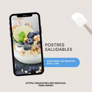 Imagen de portada para Ebook Postres Saludables: Satisface los antojos de tus chicos sin Culpa
