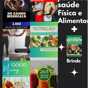 Imagem do curso 6 E-books sobre saúde Física e alimentar