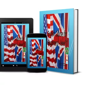 Imagem de capa para o Curso online ENGLISH COURSE FOR BEGINNERS - LEVEL 1