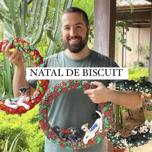 Imagem de capa para o Curso online Natal de Biscuit