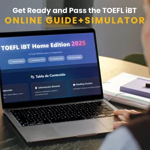 Imagen de portada para Curso online Ebook Toefl IBT
