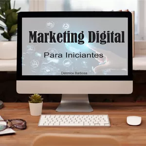 Imagem de capa para o Ebook Marketing Digital para Iniciantes