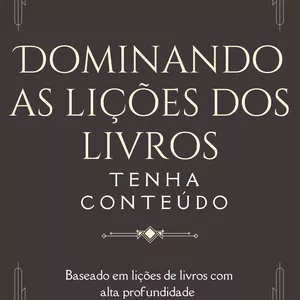 Imagem de capa para o Ebook Dominando as Lições dos Livros