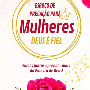Imagem de capa para o Ebook Esboço de pregação para mulheres